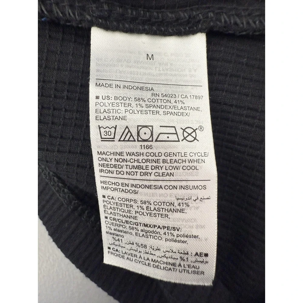 New‎ OLD NAVY Long-Sleeve Smocked Peplum Top V-neck Sz Medium #21 - Picture 6 of 7